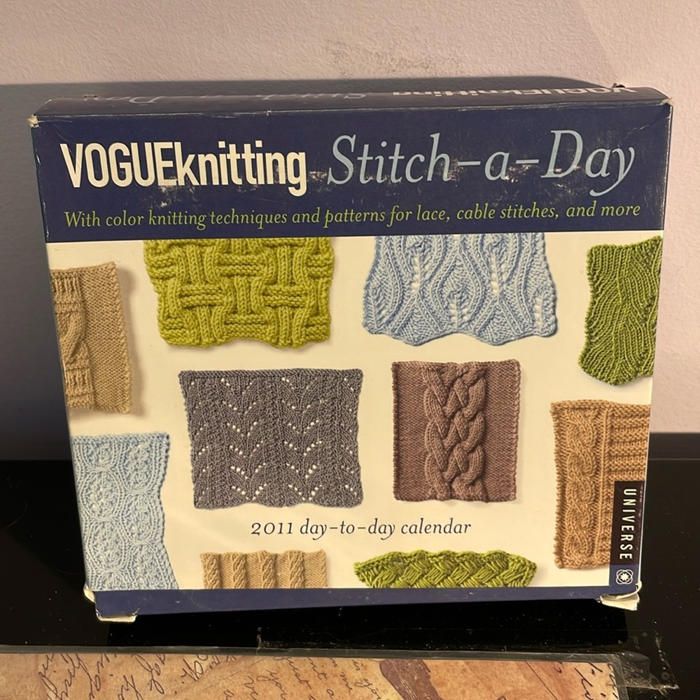 Vogue Stitch-A-Day Calendar